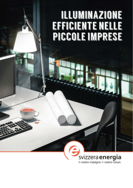 Illuminazione efficiente nelle piccole imprese
