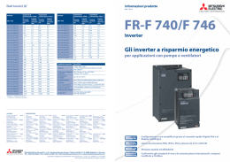 Gli inverter a risparmio energetico