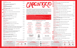 scarica il pdf - Pizzeria l`Arcangelo