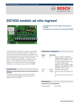 DS7433 modulo ad otto ingressi