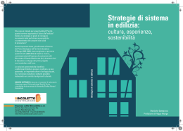 Strategie di sistema in edilizia: