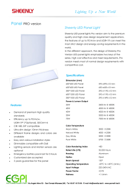 Sheenly the light you never experienced