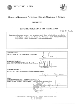 Visualizza Allegato - Riserva Navegna e Cervia