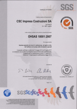 CSC Impresa Costruzioni SA