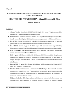 I.I.S. &ldquo;VIA DEI PAPARESCHI&rdquo; &ndash; Via dei Papareschi, 30/A 00146 ROMA