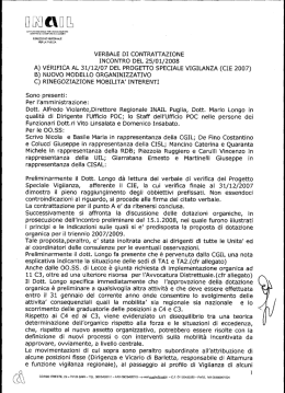 verbale di contrattazione 25.01.08