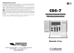 Manuale - Elettronica Nobile S.a.s.