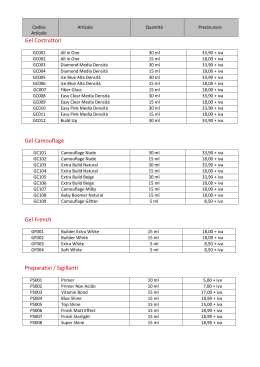 Gel Costruttori Gel Camouflage Gel French