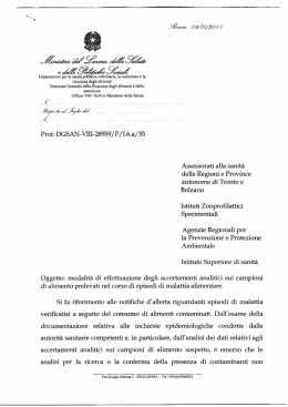 Dipartimento per la sanità pubblica veterinaria, la nutrizione e la