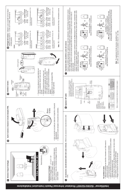 Page 1 Seleziona il luogo di montaggio. Aprire il sensore e