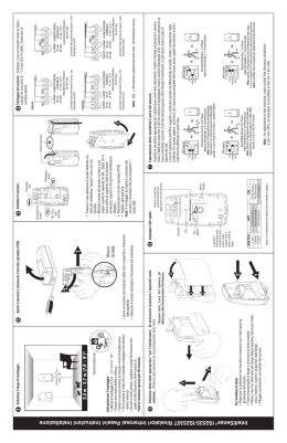 Page 1 Seleziona il luogo di montaggio. Aprire il sensore e