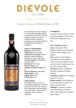 Scarica la scheda tecnica