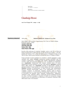 Gianluigi Rossi - Bocconi Alumni Association