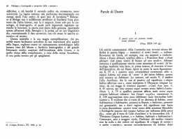 Parole di Dante - Giovanni Nencioni