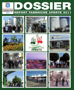 REPORT FABBRICHE APERTE 2011