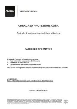 CREACASA PROTEZIONE CASA