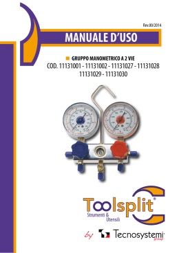 MANUALE D`USO - Coris Technical