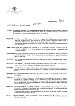 Delibera del 19 Settembre 2014, N. 1473 [file]