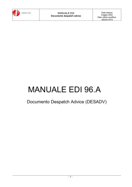 MANUALE EDI 96.A