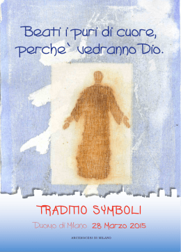 Testo della Veglia