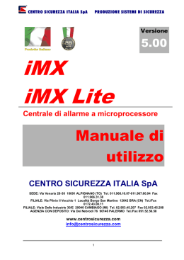 Manuale Utente