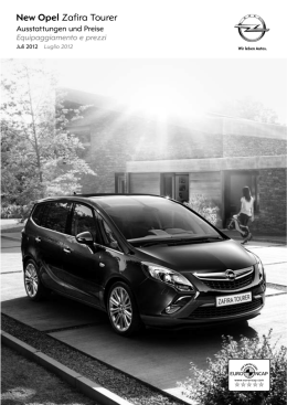 New Opel Zafira Tourer