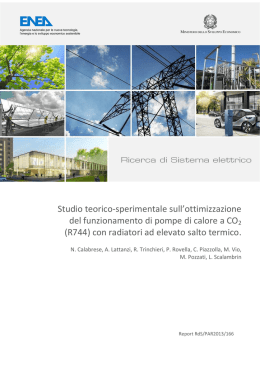 Studio teorico-sperimentale sull`ottimizzazione del