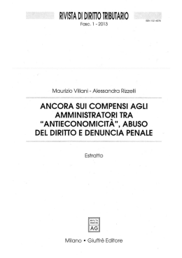 Visualizza il documento - Studio Legale Tributario Avv. Maurizio Villani