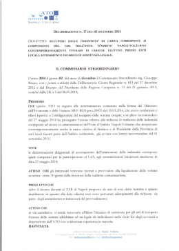 Delibera n 17 del 2 dicembre 2014