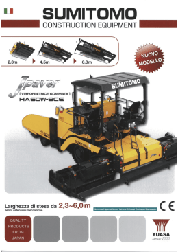 &ldquo; SUMITOMO - OMS Bressan