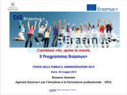 Il Programma Erasmus+