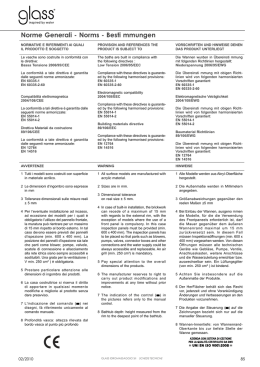 Norme Generali - Norms - Besti mmungen