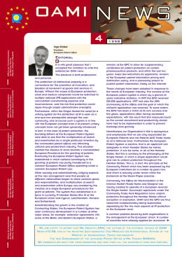 OAMI-ONLINE - OAMI-NEWS - 04/98 - OHIM