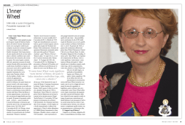 Intervista con la Presidente pubblicata dal Rotary