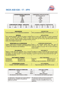 inox aisi 630.cdr - Nuova Italacciai Srl