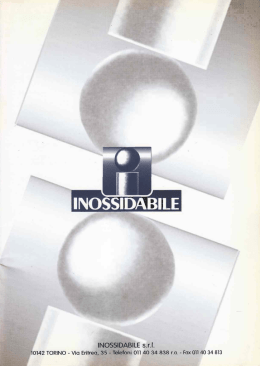 Materiale: Inox AISI 304-316