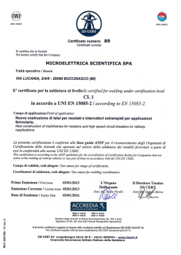 IIS CERT - Knorr