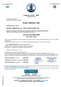 Visualizza la certificazione