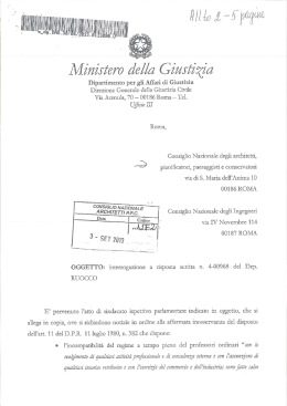 allegato 2 nota Ministero della Giustizia