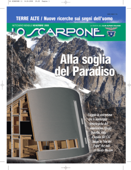 LO SCARPONE 11 - Club Alpino Italiano