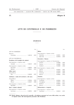 Intero - Camera dei Deputati