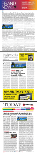 Movie&Arts a Expo 20i 5 insieme a New Holland Agriculture