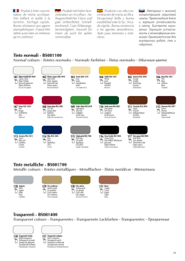 Cartella colori Dekor Apa