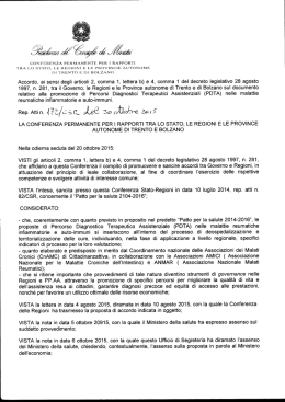 Visualizza documento pdf - Conferenza Stato Regioni