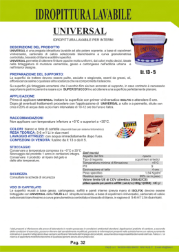 IDROPITTURA LAVABILE