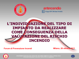 Diapositiva 1 - Forum di Prevenzione Incendi
