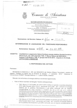 5% - Comune di Aci Catena