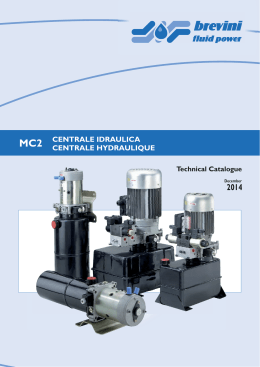 Centrale idraulica MC2 - Brevini Fluid Power SpA