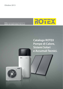 Presentazione pompe di calore Rotex