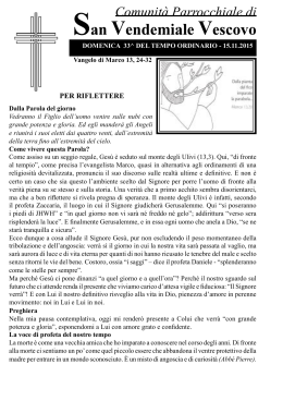 Foglietto in PDF - Home Parrocchia di San Vendemiano
